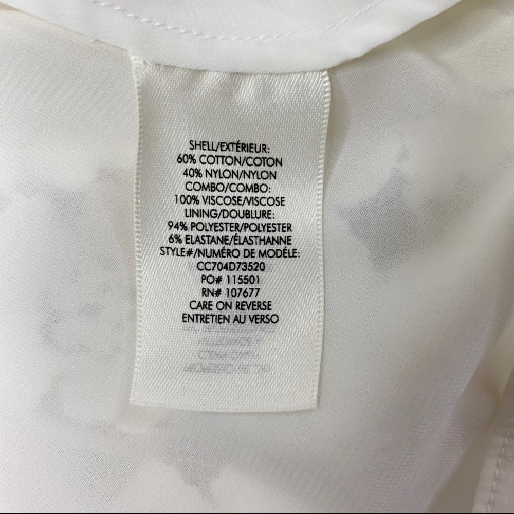 Alice + Olivia Asia Embroidered Babydoll Dress Women’s Size 2 - Picture 7 of 8